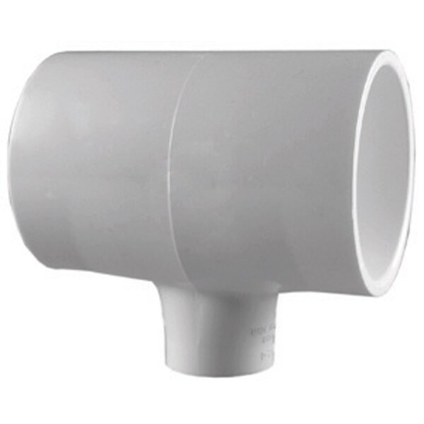 Charlotte Pipe And Foundry Charlotte Pipe Schedule 40 3/4 in. Slip X 1-1/2 in. D Slip PVC Reducing Tee 1 pk PVC 02400 5800 - main